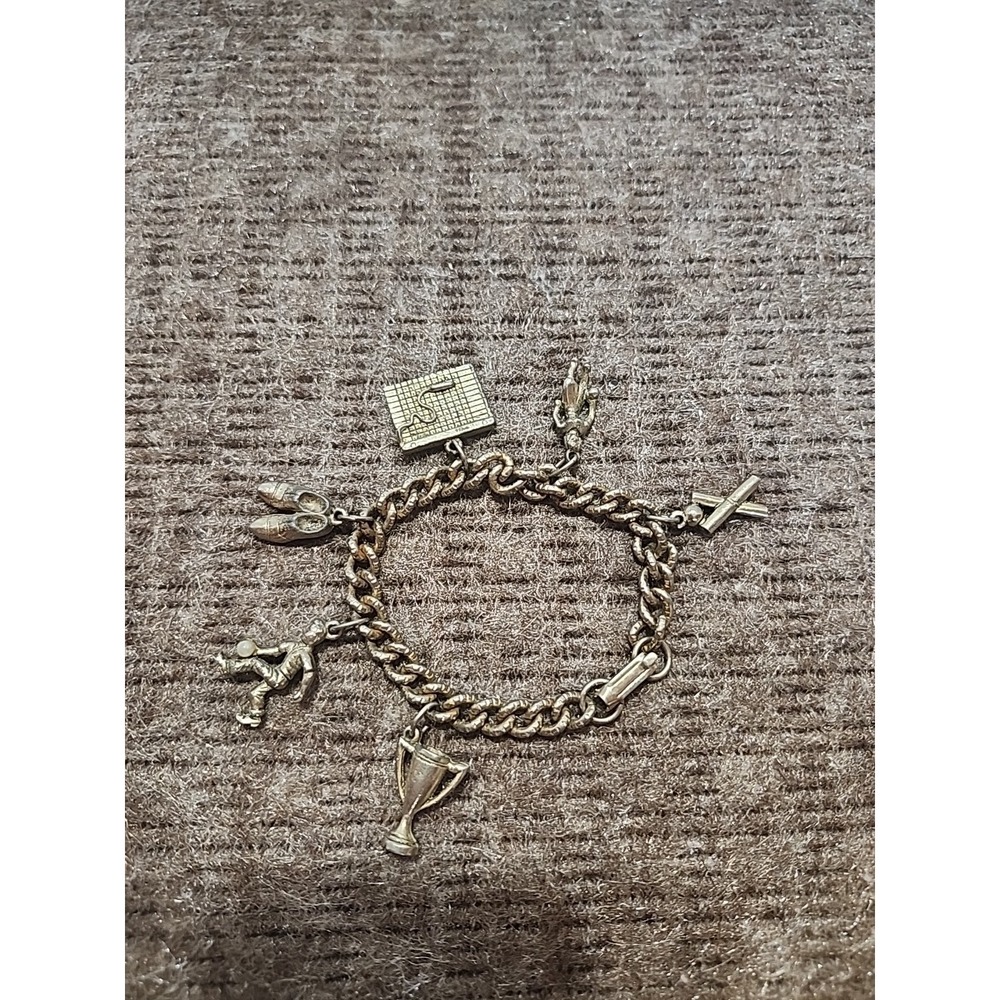 Vintage Bowling‎ Charm Bracelet Costume